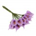 144Pcs Real Touch Artificial Flower Mini Calla Lily Wedding Home Party DIY Decor   391465599568